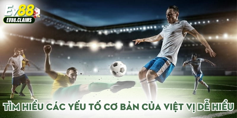 Tìm hiểu các yếu tố cơ bản việt vị dễ hiểu